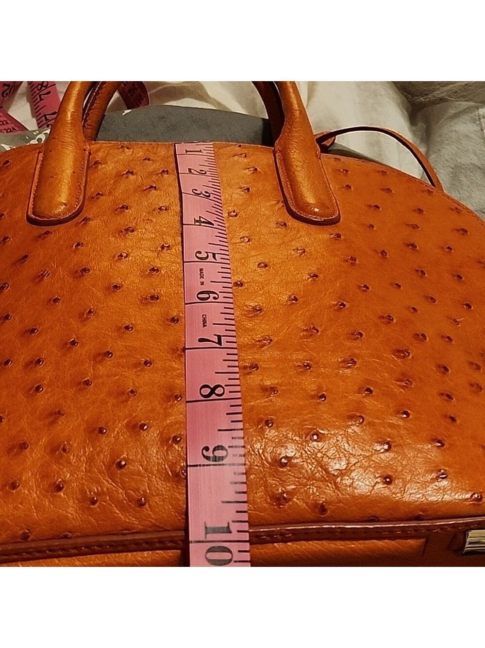 MaxMara Exotic Ostrich Made in Italy - Picture 13 of 16